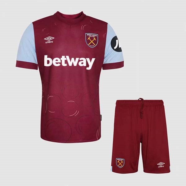 Camiseta West Ham 1ª Niño 2023/24